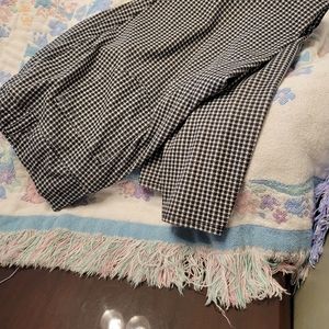 Checkered pants
